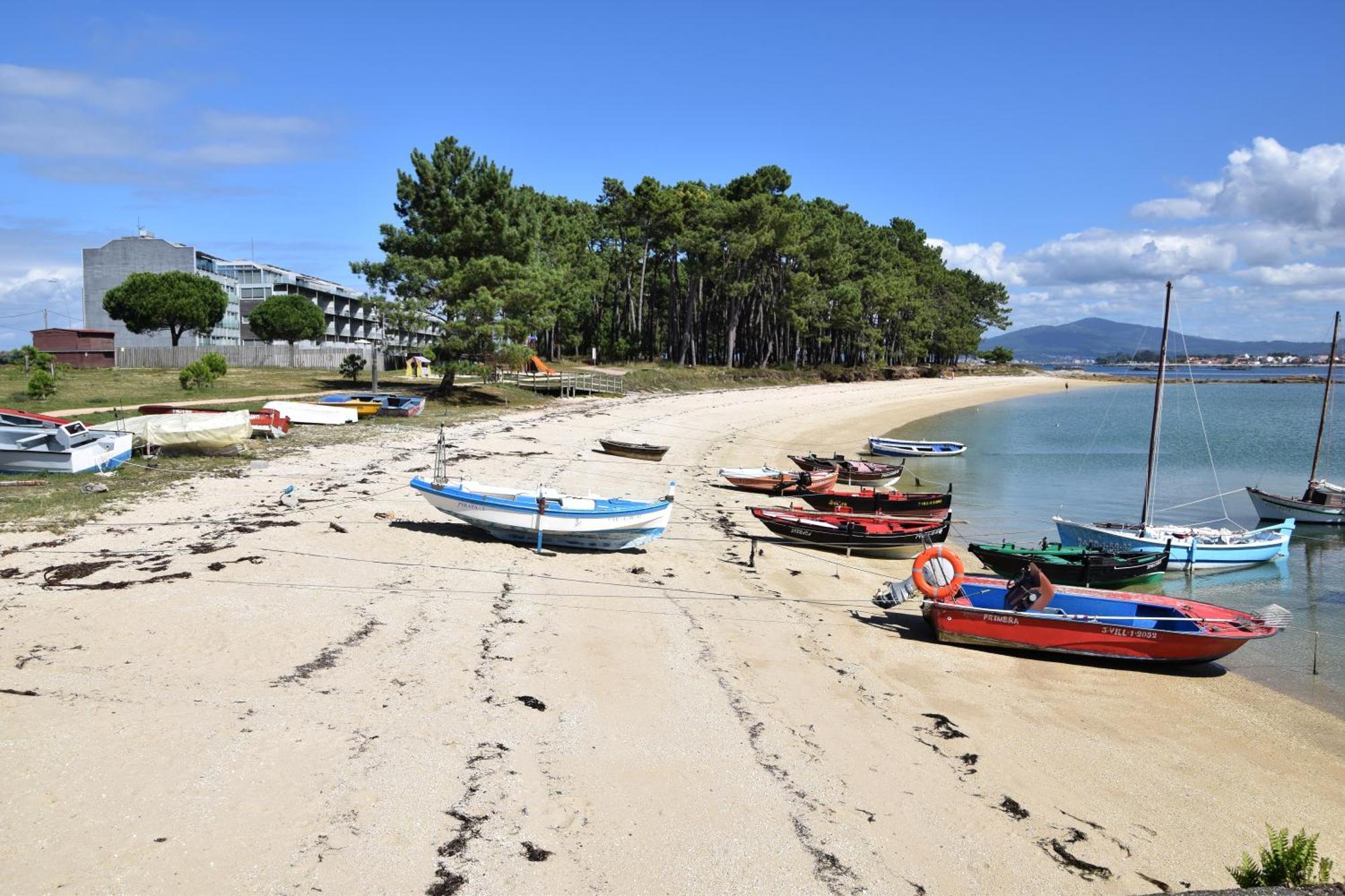 Apartamento De Mar Y Playa En Illa De Arousa Eksteriør billede